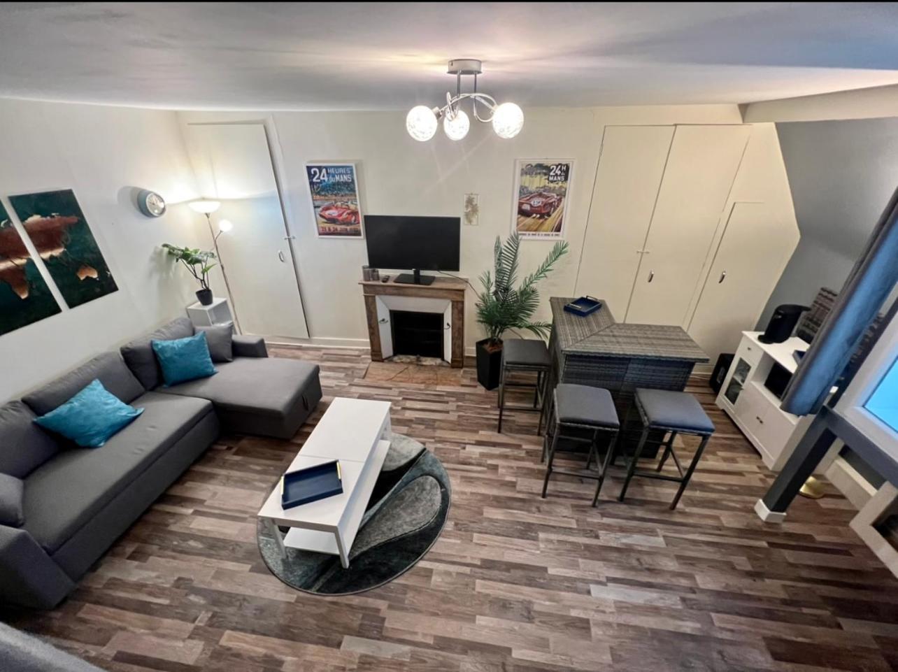 Duplex Au 2Eme Et De Notre Maison -Acces Au Jardin-Smart Tv-Streaming-Wifi Le Mans Exteriér fotografie